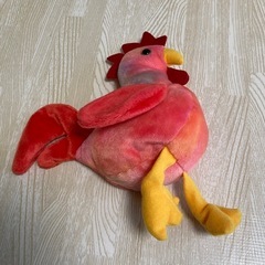 ty Beanie Baby ★ Strut  ニワトリ ぬいぐるみ　希少の画像