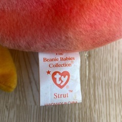 ty Beanie Baby ★ Strut  ニワトリ ぬいぐるみ　希少の画像