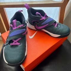 NIKE 子供用　　バスケシューズ　20.5cmの画像