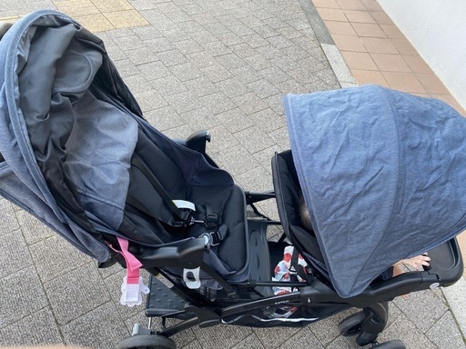 2人乗りベビーカー
