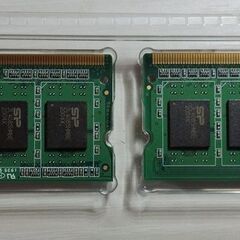 SPシリコンパワー ノートPC用メモリ DDR3L 1600 1.35V 4GB×2枚の画像