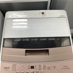 全自動洗濯機 AQUA AQW-S4PBK 