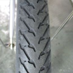 E351　★整備済み　中古電動自転車★ヤマハ　パス　【20インチ　パープル　バッテリー新品8.9Ah】の画像