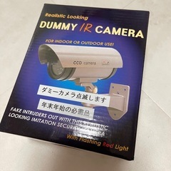 新品未使用🌸ダミー防犯カメラ 監視カメラ　ダミーカメラ電池式　屋...