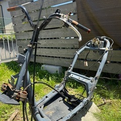 ホンダ　ライブディオ　AF34 書類付きフレーム　三又ハンドル付...