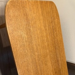 unico 木製カフェテーブル(メンテナンスセット付き)の画像
