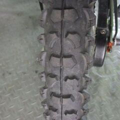 E354★9000円★整備済み 中古子供自転車 【jeep　グリーン　18インチ 】の画像