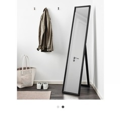 【急募IKEA】FLAKNANフラークナン　スタンドミラー　姿見　鏡の画像