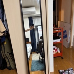 【急募IKEA】FLAKNANフラークナン　スタンドミラー　姿見　鏡の画像