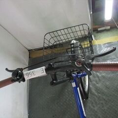 E356★　　13800円★　折りたたみ中古自転車【20インチ　青 】 の画像