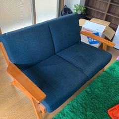 GE290 2SEATER SOFA ソファー ウェグナーのリプ...