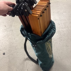 Coleman ウッドロールテーブルの画像