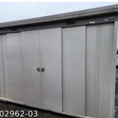 いらない物置解体します