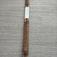 昭和レトロ 布団たたき 高級藤製品の画像