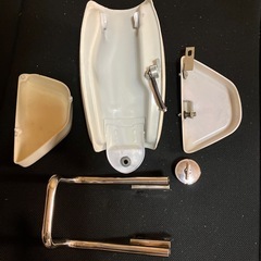 モンキー、4lタンク、美品、パールホワイト、の画像