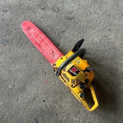 実働中古農機具【RYOBI チェンソー　ESK-3500】刃物新...