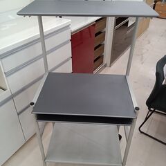 ★ジモティ割あり★  PCラック グレー W45×D65×H12...