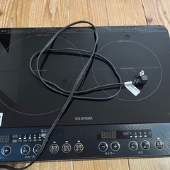 IHコンロ２口アイリスオーヤマ　　　の画像