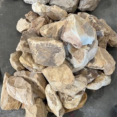 ロックガーデン　ドライガーデン　観葉植物　お洒落　ガーデニング　サビ石　イエローストーン　150〜300サイズの画像