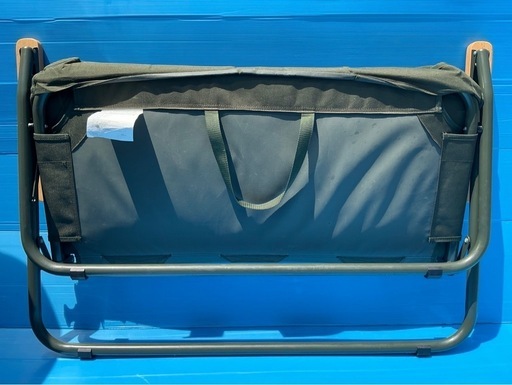 ⑥　DOD グッドラックソファ　2人掛けキャンピングチェア　折りたたみアウトドアベンチ