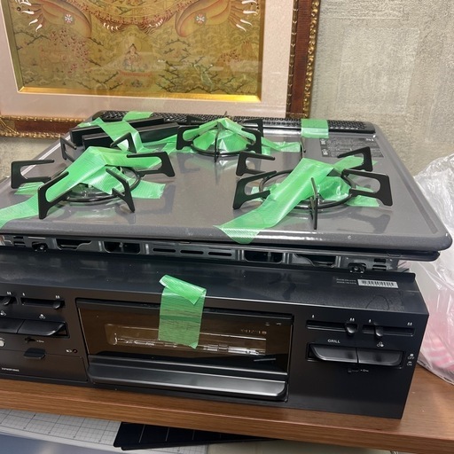 ビルトインガスコンロ　都市ガス用