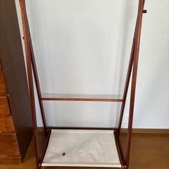 木製ハンガーラック