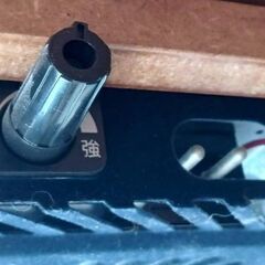 【B41】アンティーク調こたつ　ローテーブル　引き出し付きの画像