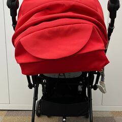 ij2613A Aprica アプリカ A型 ベビーカー SORARIA ソラリア 4輪 バーミリオンレッド 赤ちゃん 子供 中古の画像