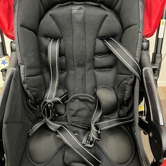 ij2613A Aprica アプリカ A型 ベビーカー SORARIA ソラリア 4輪 バーミリオンレッド 赤ちゃん 子供 中古の画像