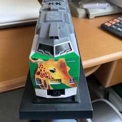 旭山動物園　サバンナ号　電車　模型の画像