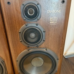 【DIATONE DS-77Z スピーカー ペア】※通電未確認／大型スピーカーの画像