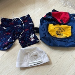 JSS 水着 バック キャップ セット