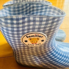 【お値下げ】ファミリア☔️レインシューズ 16cmの画像
