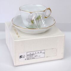 大倉陶園 デミタス カップ＆ソーサー ヘレボルス オリエンタリス...