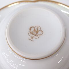 大倉陶園 デミタス カップ＆ソーサー ヘレボルス ニゲル 未使用品 G-2280の画像