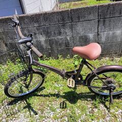 SHIMANO　6段変速ギア　折り畳み自転車