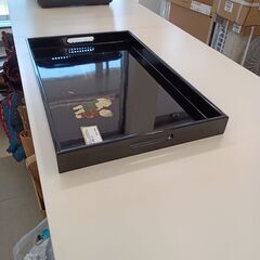 ★ジモティ割あり★  お盆 ブラック H×D×W クリーニング済み TC3546の画像