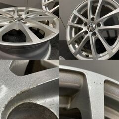 阿部商会 EURODESIGN ユーロデザイン 16インチ 4本 6.5J5HPCD112+45 球面ナット VW純正キャップ VW/ゴルフ/ザ・ビートル等　(MHE167)クレジットカード QRコード決済可能の画像