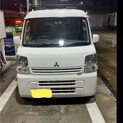 三菱　ミニキャブバン（ホワイト）　ターボ　47.8万円！　軽バンの画像
