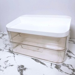 卓上収納ボックス デスク収納 小物収納 コスメ 文房具 引き出し...