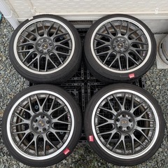 プリウス.86.BRZなどに。wedsマーベリック18インチ。ガ...