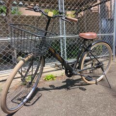 ２６インチの折り畳み自転車です。外装６段ギア付です。