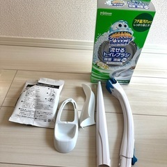 流せるトイレブラシ 新品の画像