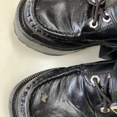 ヨースケ厚底ブーツ23.5サイズの画像