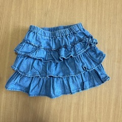 女の子デニムセットの画像