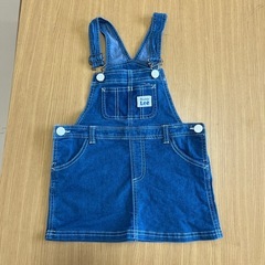 女の子デニムセットの画像