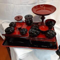 仏膳セット２組　果物置きの画像