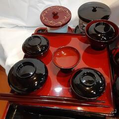 仏膳セット２組　果物置きの画像