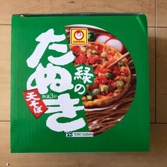 決まりました緑たぬき食器セット