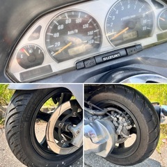 実働 SKYWAVE250 スカイウェイブ250 スズキ CJ43A スクーター ビックスクーター 富山 ★ 2005年式 ★ AN250SSK6 ★現車確認可能の画像